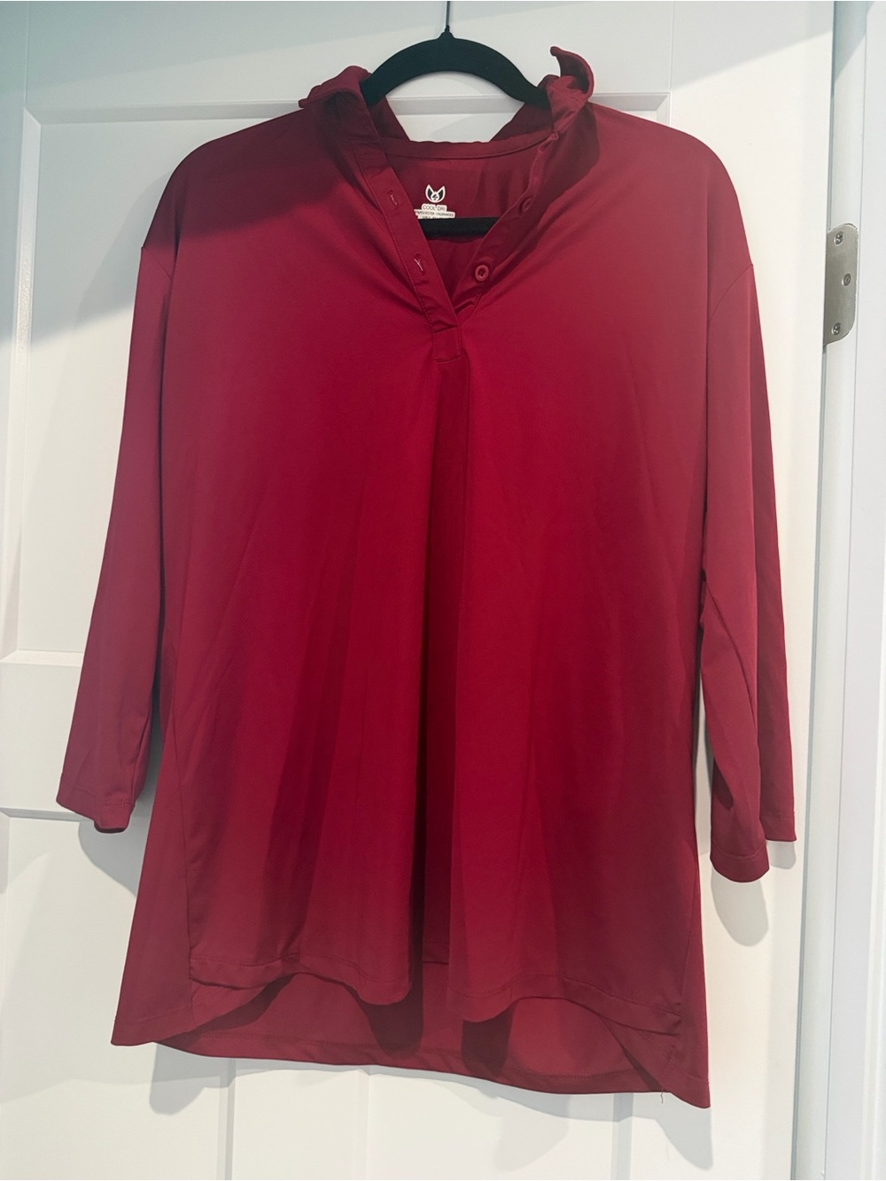 croft & barrow Women's Burgundy Tunic Size L